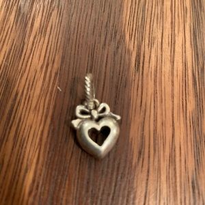 Brighton Charm Silver Heart